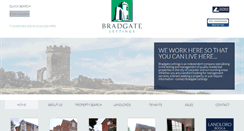 Desktop Screenshot of bradgatelettings.co.uk